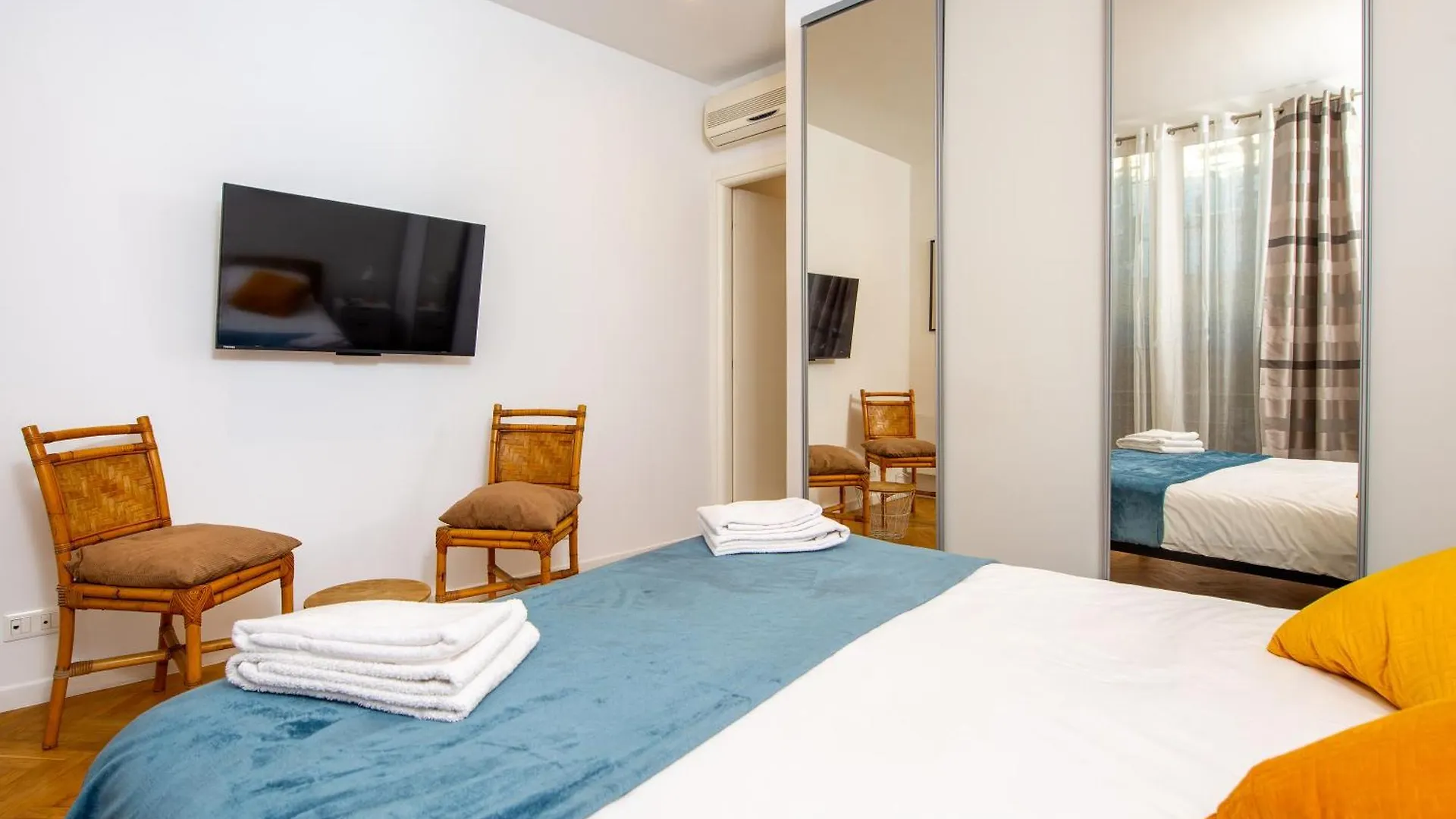 #34 2P Raimbaldi Central 2Balconies / Ac & Wifi Apartment Nice