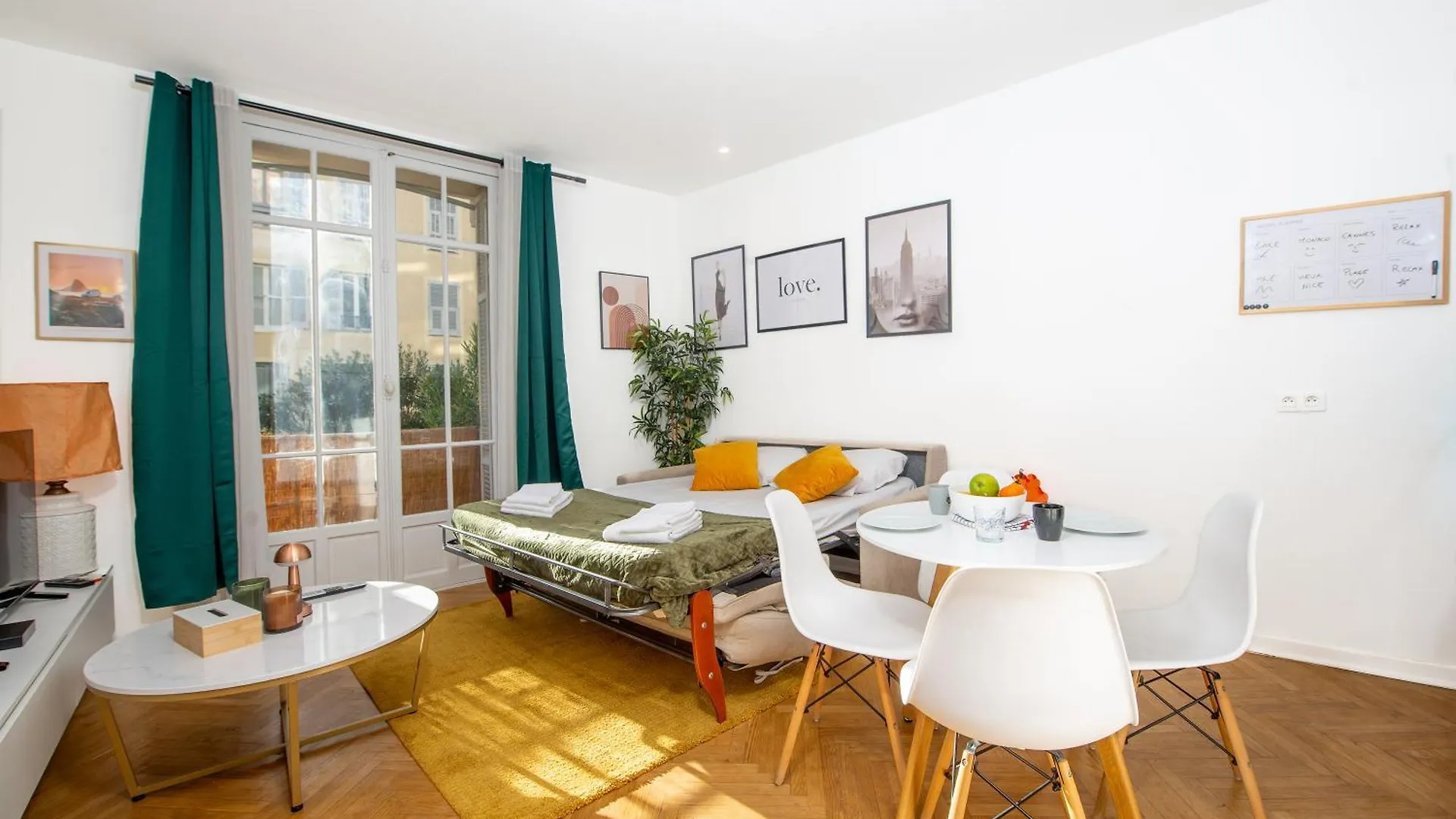 #34 2P Raimbaldi Central 2Balconies / Ac & Wifi Apartment Nice